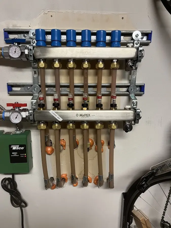 Plumber performing Leak Detection at a residential property in Isle of Palms